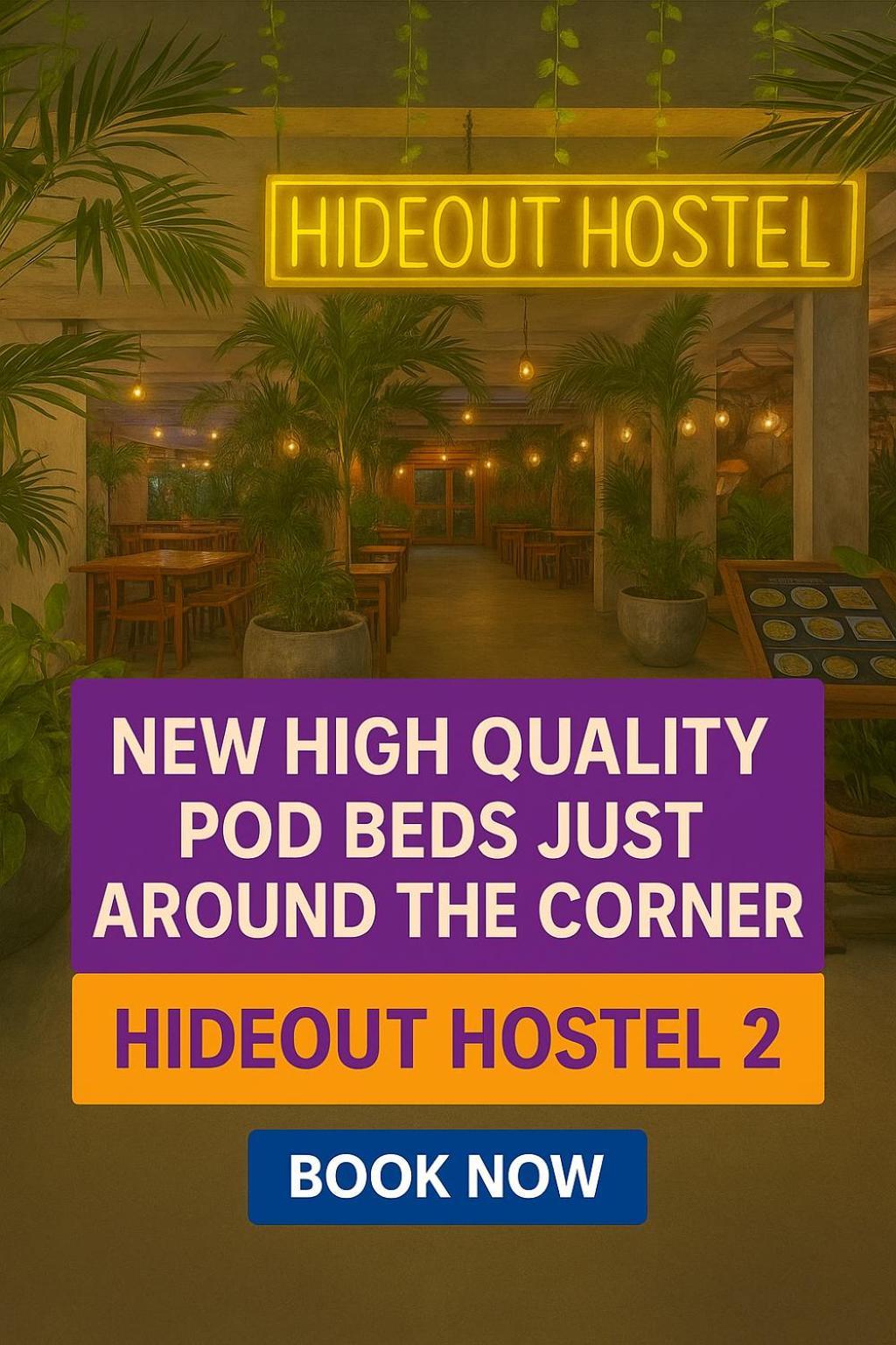 Hideout Hostel Haad Rin Exterior photo
